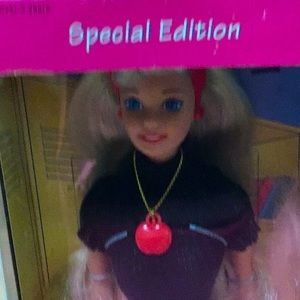 School spirit Barbie ready for class